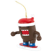 Domo Snowboarding Christmas Ornament